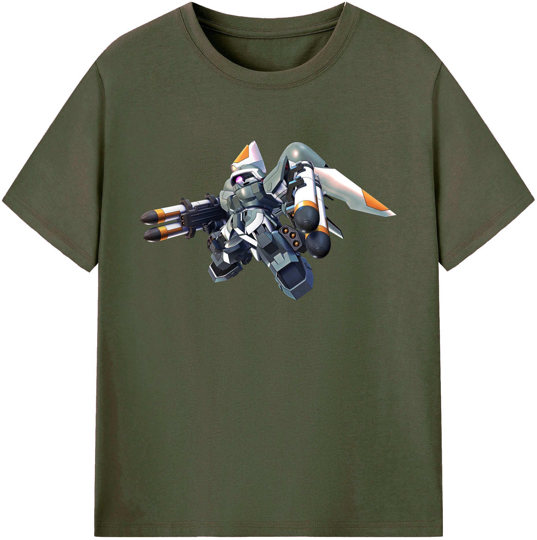 （画像用） 機動戦士ガンダム Mobile Suit Gundam 綿100％ メンズ半袖Tシャツ｜肌触りやわらか＆通気性